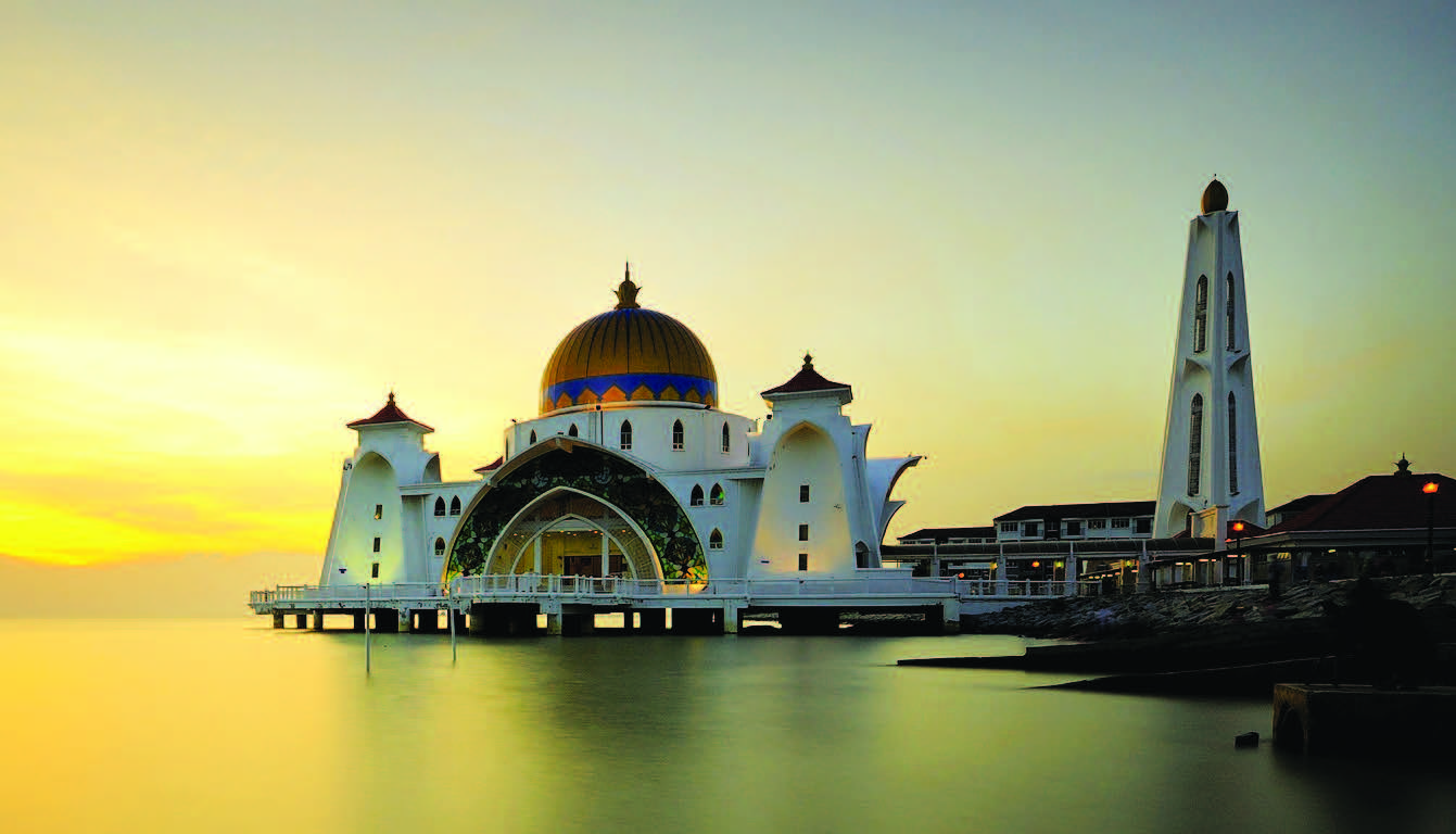 Malacca la moschea
